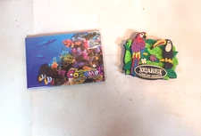 Lot Of 2 Mexico Fridge Magnet Cozumel Cancun B15