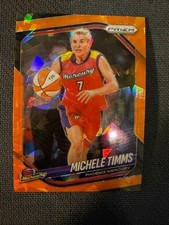 2025 Panini Prizm WNBA Orange Ice MICHELE TIMMS   WNBA