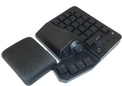 MH-Device MH-Zeta 47-Key One-Hand Gaming Keyboard Joystick Wheel