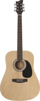 Jay Turser JJ43F-N-A Jay Jr Series 3/4 Size Dreadnought Acoustic Guitar. Natural