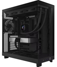 NZXT - H6 Flow ATX Mid-Tower PC Case with Dual Chamber - Black