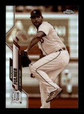 2020 Topps Chrome Sepia Refractor #18 Michael Fulmer Detroit Tigers