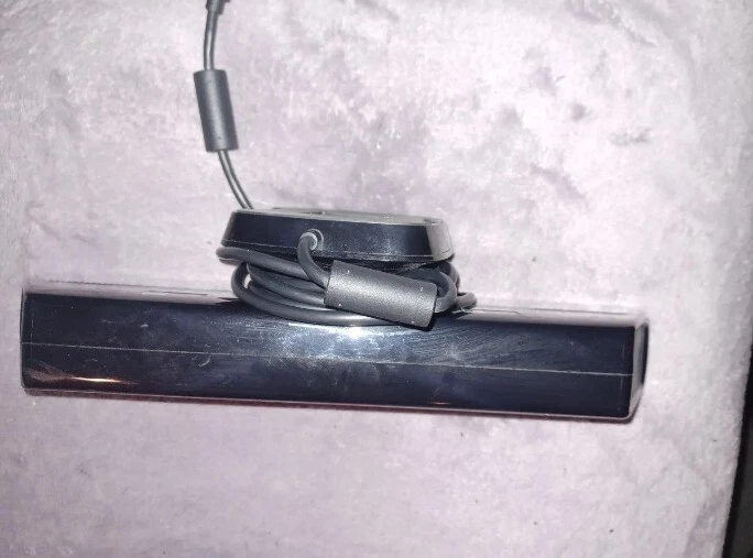 Genuine Microsoft Xbox 360 Kinect Connect Black Sensor Bar Model #1414  - Image 4 of 4