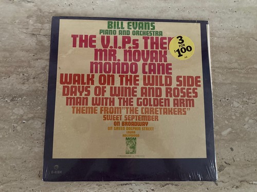 Bill Evans Plays The Theme From The VIPs Sealed New LP Very Rare Classic Jazz
