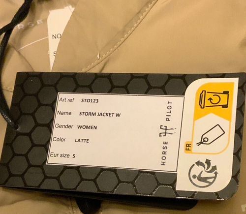 Horse Pilot Women's Storm Jacket, Style# STO123, Size S, Color Latte, MSRP $240 - Picture 2 of 4