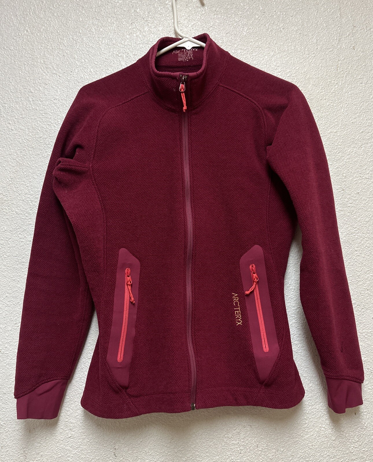 ARC'TERYX Giacca donna Arcteryx Strato Polartec in pile rosa taglia M