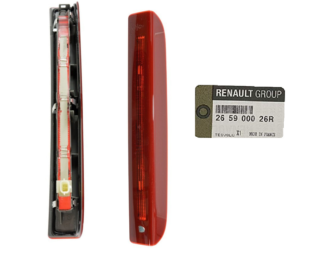 Feu stop arrière d'origine Renault Scenic III 3ème feu de freinage hayon 265900026R