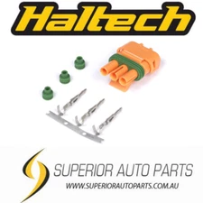 Haltech Plug and Pins Only - Delphi 3 pin GM Style MAP Sensor Orange HT-030420