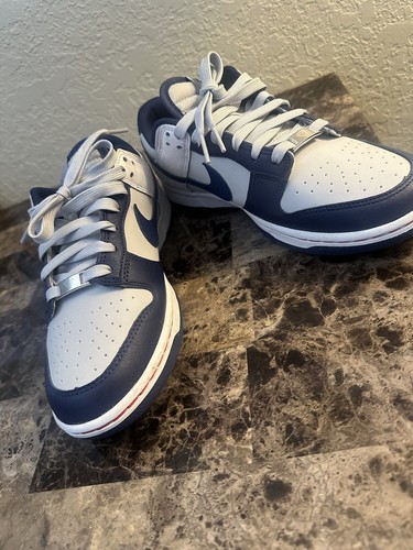 Size 7.5 - Nike Dunk Low EMB x NBA 75th Anniversary - Brooklyn Nets 2021 - Picture 7 of 7