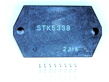 STK5338  "Original" SANYO  8P SIP IC  1  pc