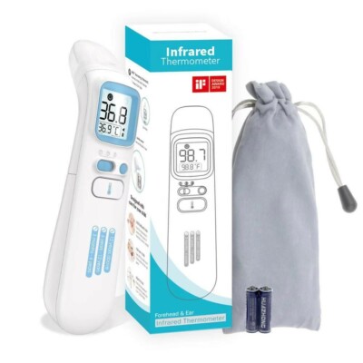 Multi Mode Contact Less Thermometer Gun AOJ-20B **Batteries Included**