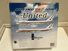 Inflight200 United Boeing 747-100 N4727U Stars & Bars IF7410511AP Friendship