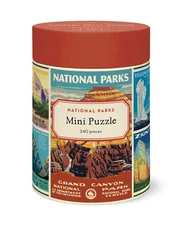 Cavallini & Co. National Parks 240 Piece Mini Puzzle