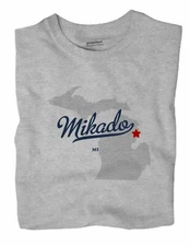 Mikado Michigan MI Mich T-Shirt MAP