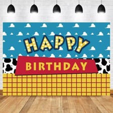 Toy story Photo Backdrop Vinyl Birthday Party decoration
