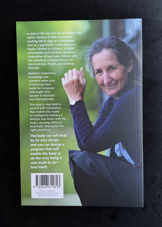 ONLY AUTHENTIC BOOK (READ BELOW) Self Heal By Design UK - By Barbara O'Neill - Image 4 of 4
