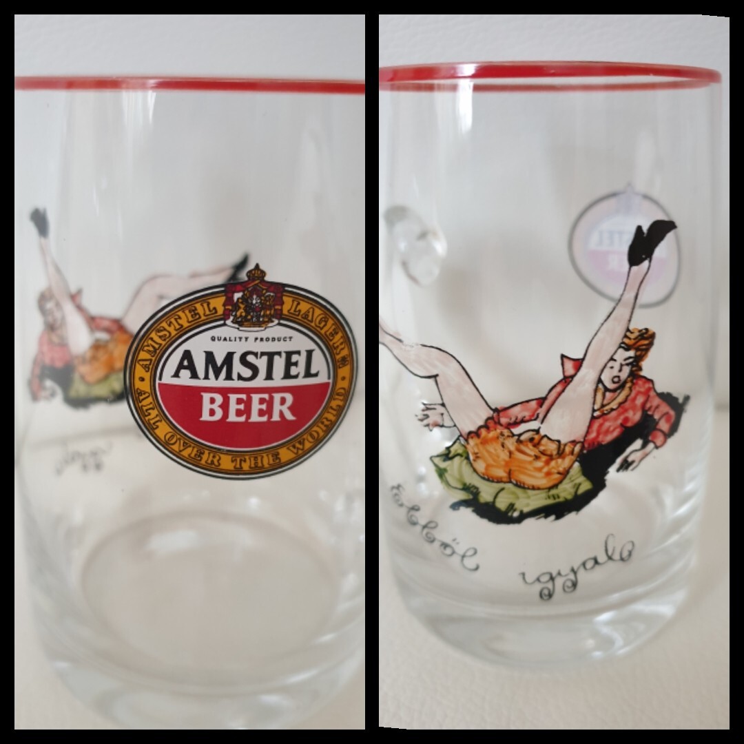 Bierglas alt - AMSTEL BEER