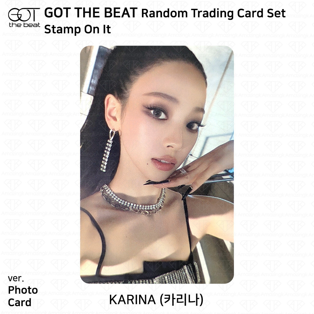 GOT The Beat Official Random Trading Card Stamp On It GOT The Beat Official Random Trading Card Stamp On It