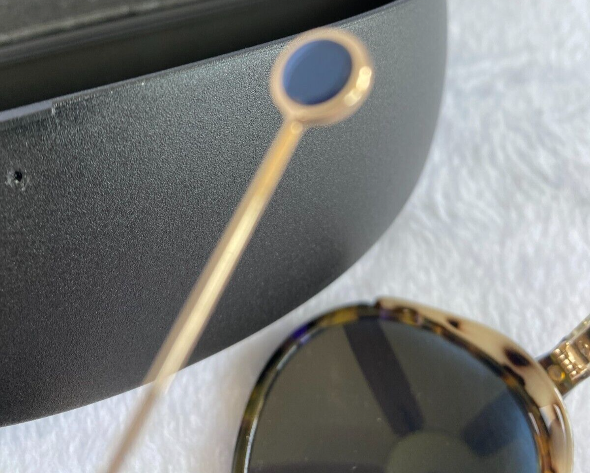 CHRISTIAN DIOR 52mm Umbrage Round Brown Tortoise Shell 