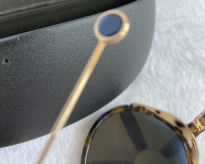 CHRISTIAN DIOR 52mm Umbrage Round Brown Tortoise Shell  display picture 1
