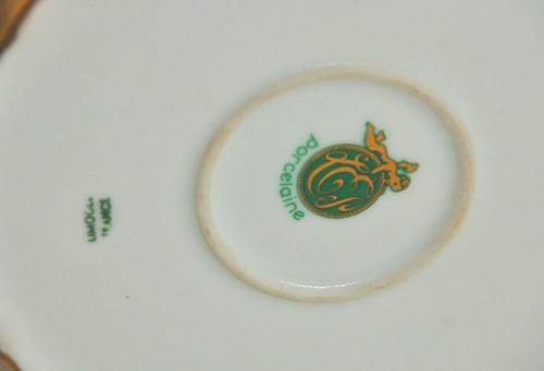 Porcelain Limoges France Oval Trinket Box, Leonardo Da Vinci La Joconde - Picture 7 of 12