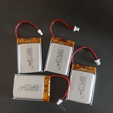 3.7V 400mAh  Lithium Polymer LiPo Rechargeable Battery (USA Seller) (Qty 4)