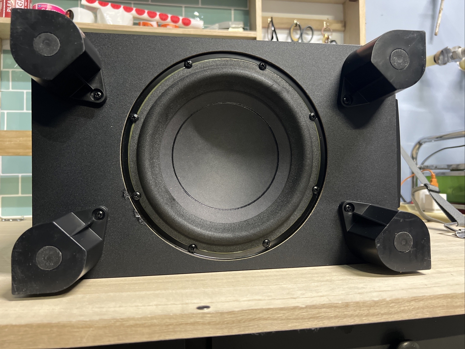 ONKYO 130W 6ohm SUBWOOFER SPEAKER SKW-350 FOR HOME THEATER SYSTEM**FREE SHIP