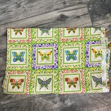 Butterfly Collage by Linda Maron for Fabrics by Spectrix Fabric-4.5 yards x 42"