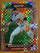 2022 Prizm Draft Picks Roman Phansalkar Power Plaid 29/35 Angels