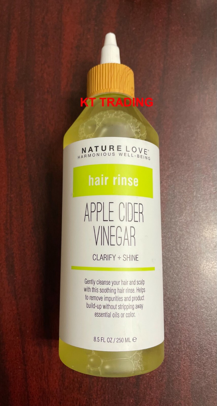 NATURE LOVE ~ APPLE CIDER VINEGAR Natural Oil Hair & Scalp Rinse CLARIFY + SHINE | eBay NATURE LOVE ~ APPLE CIDER VINEGAR Natural Oil Hair & Scalp Rinse CLARIFY + SHINE | eBay