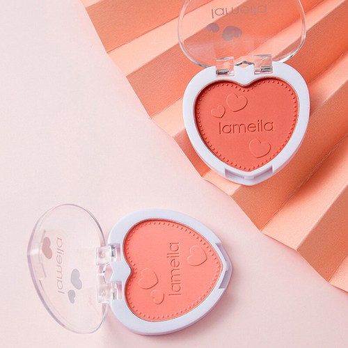 Blush Makeup Palette Mineral Powder Red Rouge Lasting Natural Cream Cheek Tint ~ - Picture 8 of 20