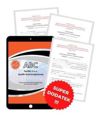ABC Spółki z o o Spółki komandytowej (Spolki) BRONIECKA / Klim Baron Business So
