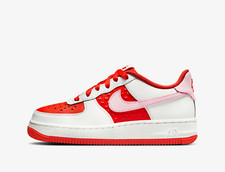 NEW Nike Air Force 1 'Valentine's Day' GS Grade Sizes 3Y - 7Y HV5165-121