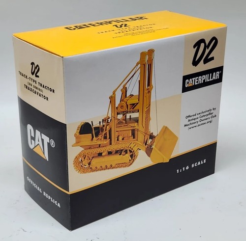 Caterpillar D2 Track-Type Tractor 5U Series Traxcavator By SpecCast 1/16 Scale - Picture 9 of 14