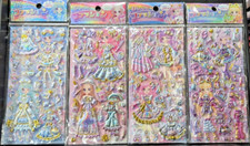 Princess 3D Dress-Up Stickers- Dream up seal. Sparkly. Glitter