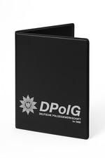 Polizeigewerkschaft DpolG KFZ Mäppchen schwarz Ausweismäppchen Kreditkarte