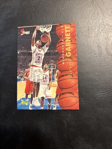 Cqq #5 Kevin Garnett, 1995/96 Classic Five Sport Rookie - 第 2/2 張圖片