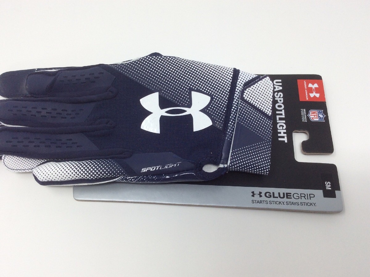 UNDER ARMOUR UA SPOTLIGHT Football Gloves Glue Grip Sticky