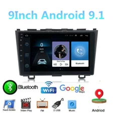 Android 9.1 Car 9inch Radio Multimedia Video Player For 07-11 CRV Navigation GPS