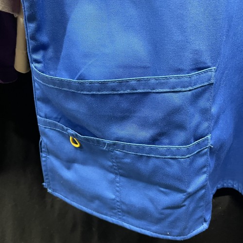 WonderWink Origins Scrubs Top Adult XL Blue V Neck NWT Medical Brand New - Picture 3 of 8