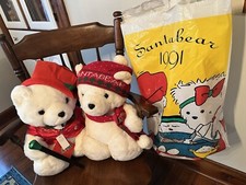 8 Perfect condition Original Santa Bears