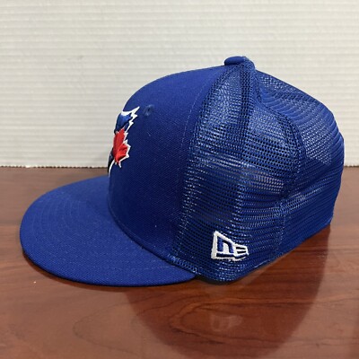 Toronto Blue Jays Hat Cap 7 1/4 New Era 59Fifty Fitted Mesh Back