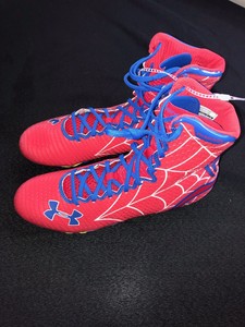 under armour spiderman cleats