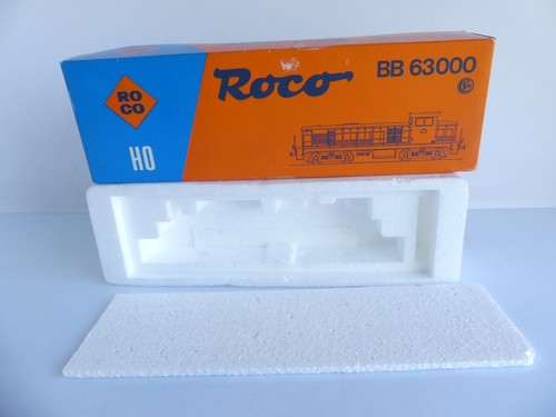 (1) 43467 ROCO HO BOITE VIDE POUR LOCOMOTIVE TYPE BB 63000