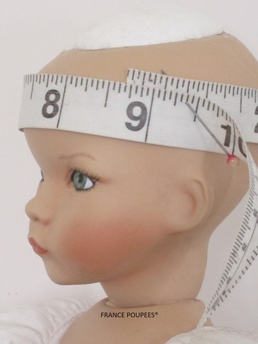 kurze Perücke moderne Puppe Sammlung-Kopf20/22cm (8/9")-Effner-Paola Sonstiges - Bild 4 von 5