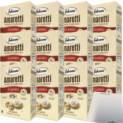 Falcone Amaretti Morbidi d´Abruzzo Weiche Amaretti 12er Pack 12x170g usy Block