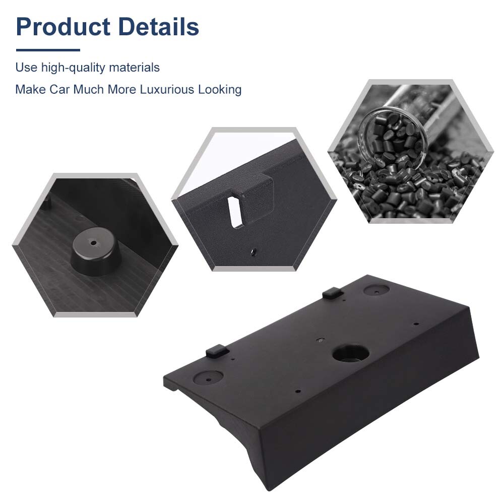 Front Car License Plate Brackets Frame Holder Fit For Ford Expedition 2018 19+ 