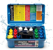 TAYLOR TECHNOLOGIES INC K-2006 TEST KIT COMP CHLORINE FAS-DPD Water Test Kits