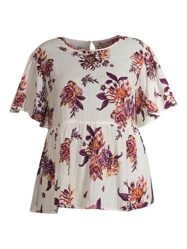 売れ筋商品|||ニューヨークコレクション カットソー トップス レディース Women's Mesh Flutter Sleeve Knit Top Deep Lake Limoges Ny Collection Petite Mesh Flutter Sleeve Knit Top - Deep