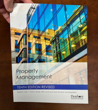 Property Management (10th Tenth Edition Revised) Robert C. Kyle 2017 Dearborn